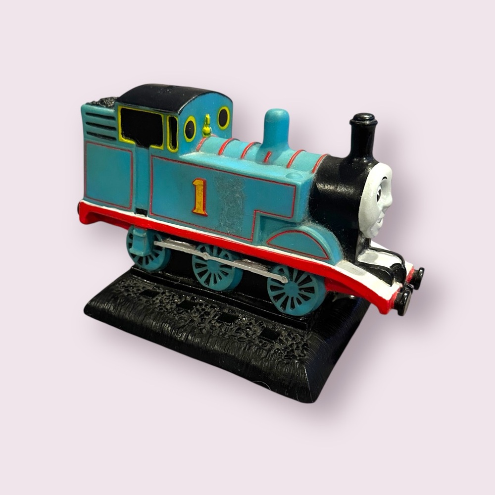 Vintage Thomas The Tank Train Plastic Coin Bank - Picture 1 of 10